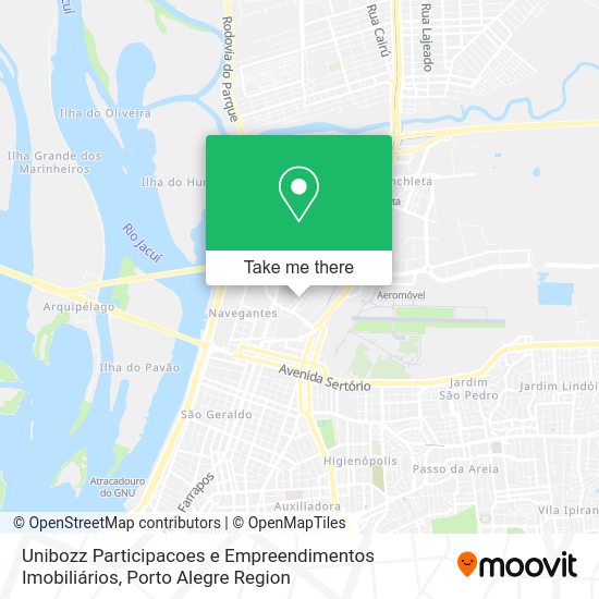 Unibozz Participacoes e Empreendimentos Imobiliários map