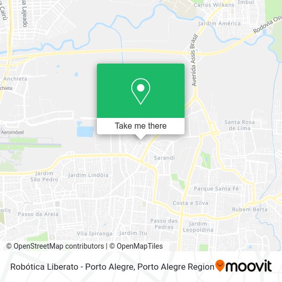Robótica Liberato - Porto Alegre map