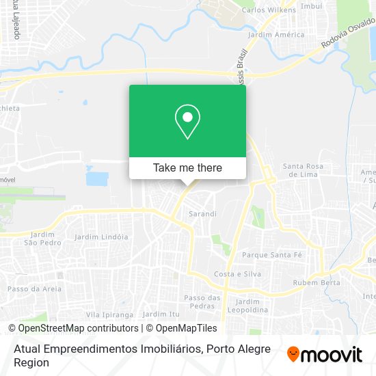 Atual Empreendimentos Imobiliários map