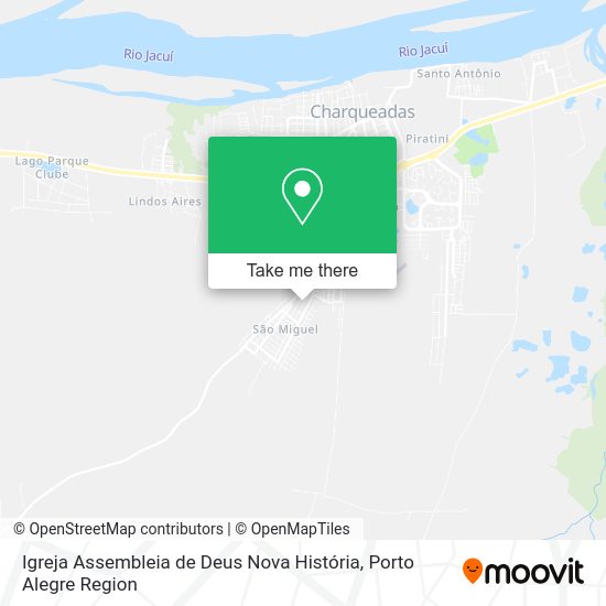 Igreja Assembleia de Deus Nova História map