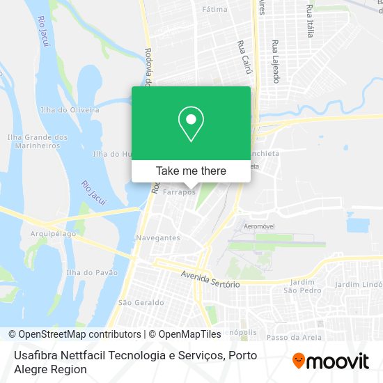 Usafibra Nettfacil Tecnologia e Serviços map
