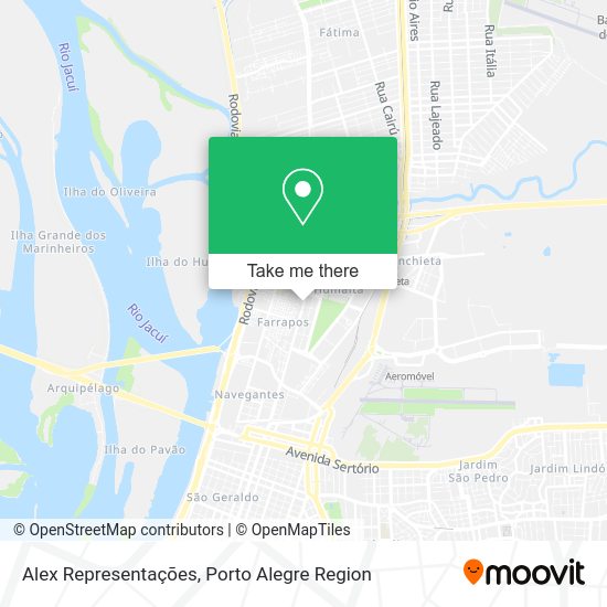 Alex Representações map