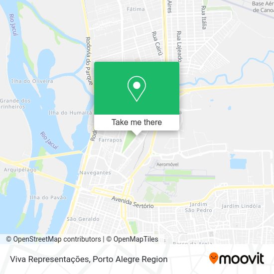 Viva Representações map