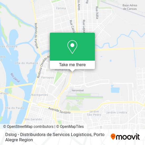 Dslog - Distribuidora de Servicos Logísticos map
