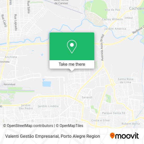 Valenti Gestão Empresarial map