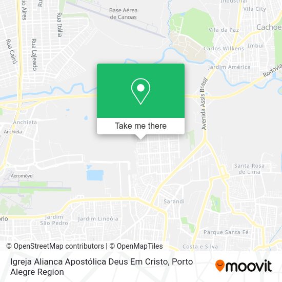 Igreja Alianca Apostólica Deus Em Cristo map