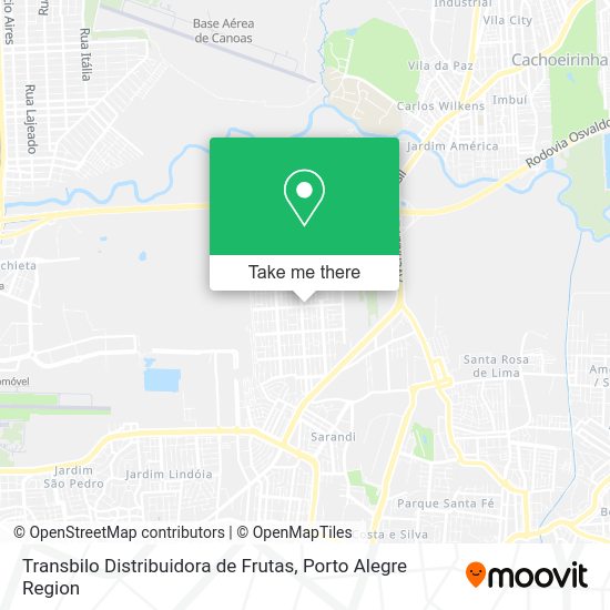 Transbilo Distribuidora de Frutas map