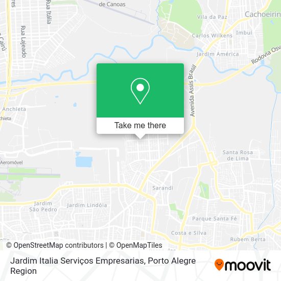 Jardim Italia Serviços Empresarias map
