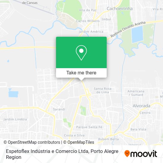 Espetoflex Indústria e Comercio Ltda map