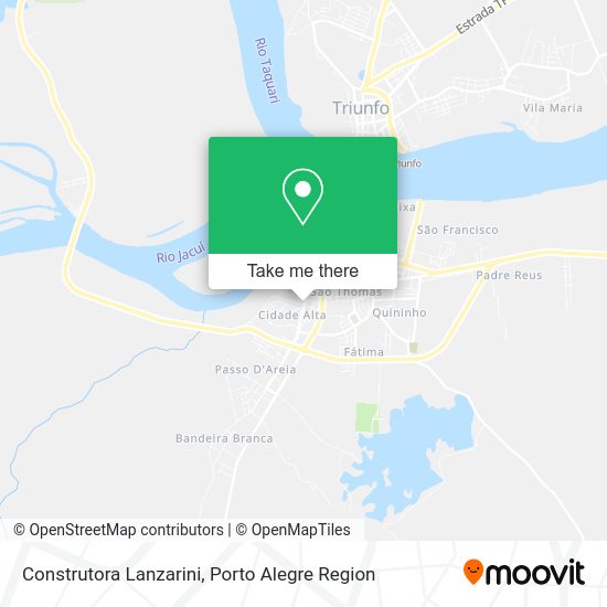 Construtora Lanzarini map