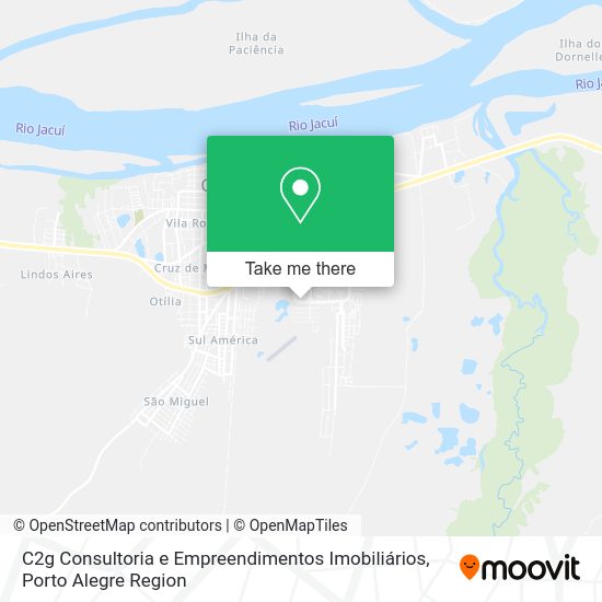 C2g Consultoria e Empreendimentos Imobiliários map