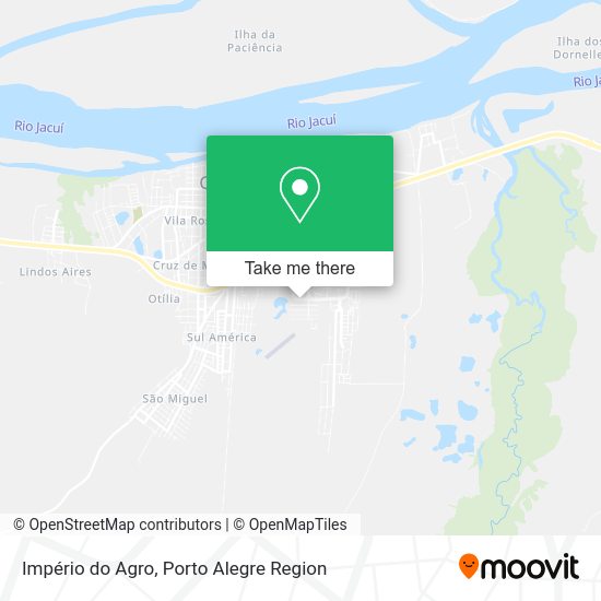 Império do Agro map