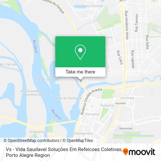 Vs - Vida Saudavel Soluções Em Refeicoes Coletivas map