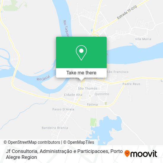 Jf Consultoria, Administração e Participacoes map