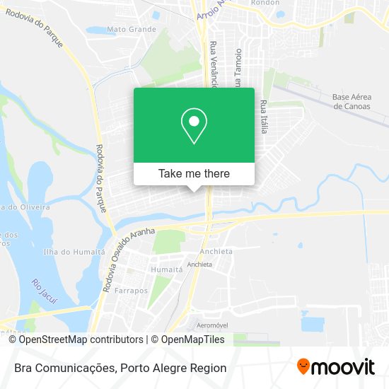 Bra Comunicações map