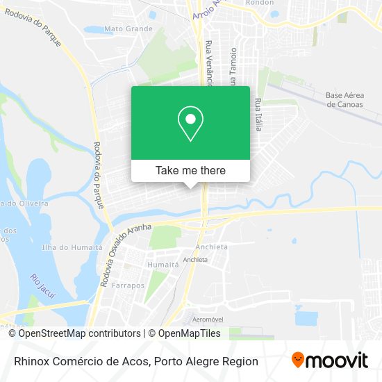Rhinox Comércio de Acos map