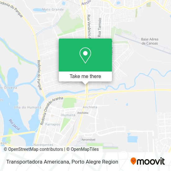 Transportadora Americana map