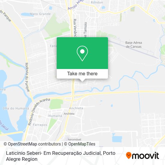 Laticinio Seberi- Em Recuperação Judicial map