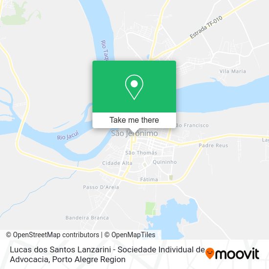 Lucas dos Santos Lanzarini - Sociedade Individual de Advocacia map