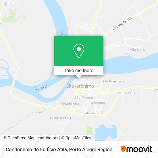 Condomínio do Edificio Atila map