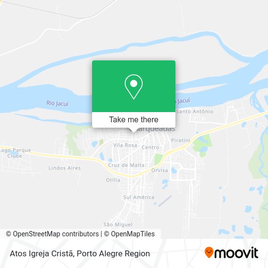 Atos Igreja Cristã map