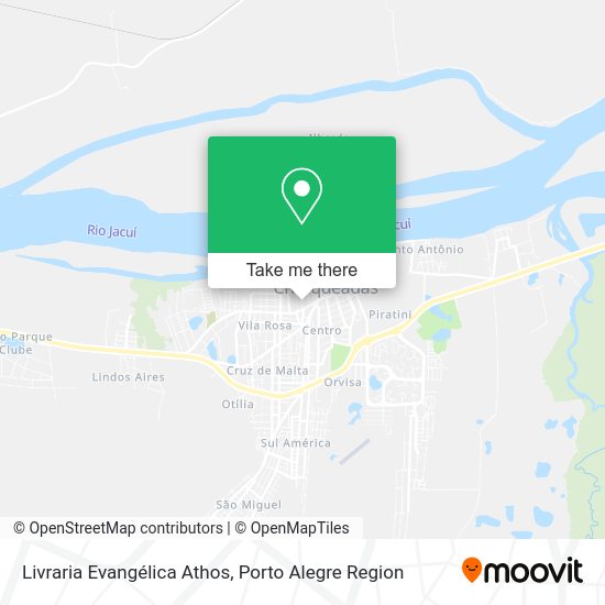 Livraria Evangélica Athos map