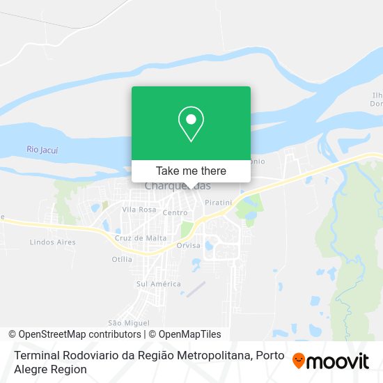 Terminal Rodoviario da Região Metropolitana map