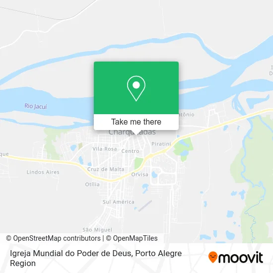 Igreja Mundial do Poder de Deus map