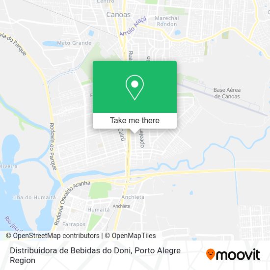 Distribuidora de Bebidas do Doni map