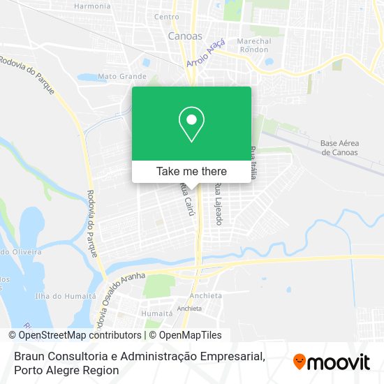 Braun Consultoria e Administração Empresarial map