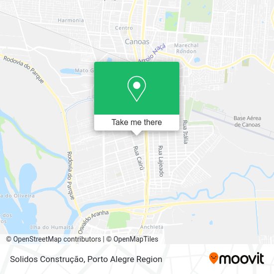 Solidos Construção map