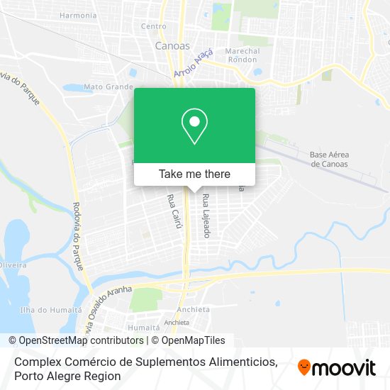 Complex Comércio de Suplementos Alimenticios map