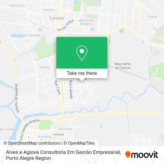 Alves e Agiova Consultoria Em Gestão Empresarial map