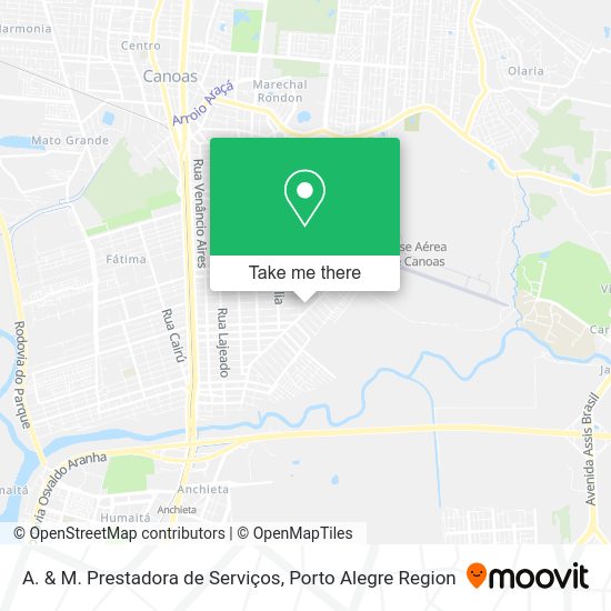 A. & M. Prestadora de Serviços map