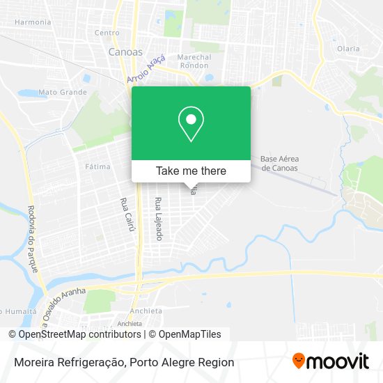 Moreira Refrigeração map