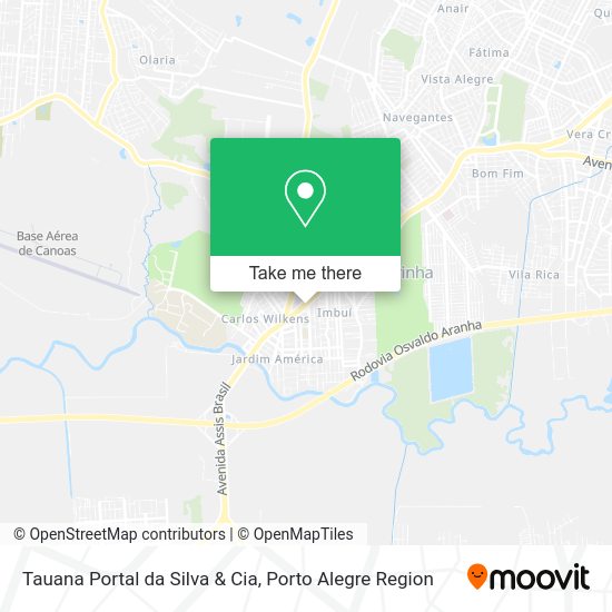Tauana Portal da Silva & Cia map
