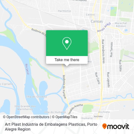 Art Plast Indústria de Embalagens Plasticas map