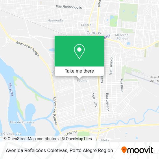 Avenida Refeições Coletivas map