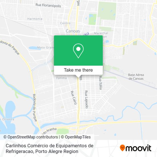 Carlinhos Comércio de Equipamentos de Refrigeracao map