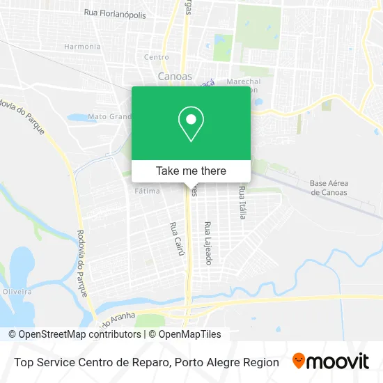 Top Service Centro de Reparo map