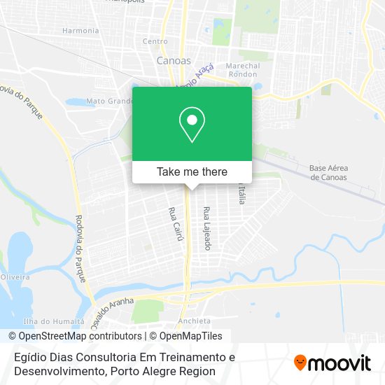 Egídio Dias Consultoria Em Treinamento e Desenvolvimento map