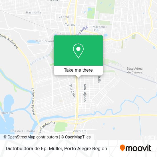 Distribuidora de Epi Muller map
