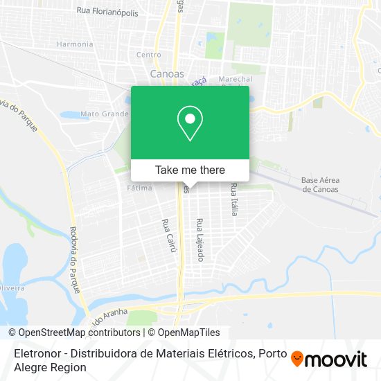 Eletronor - Distribuidora de Materiais Elétricos map