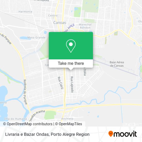 Livraria e Bazar Ondas map