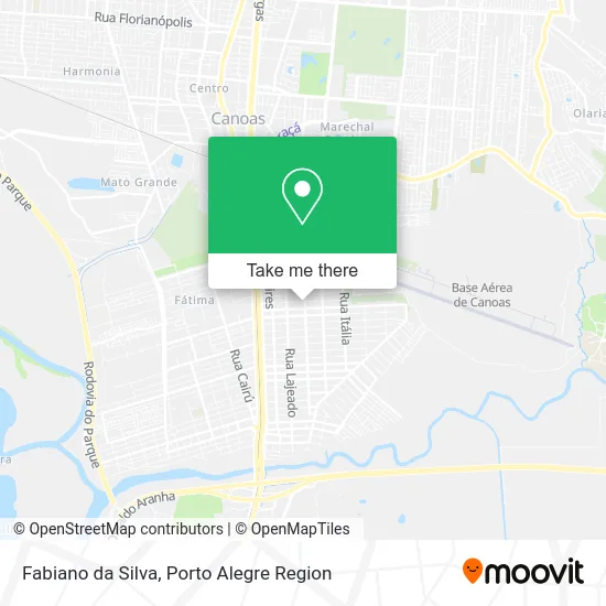Fabiano da Silva map
