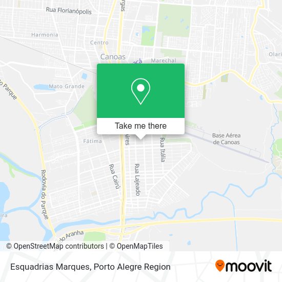 Esquadrias Marques map