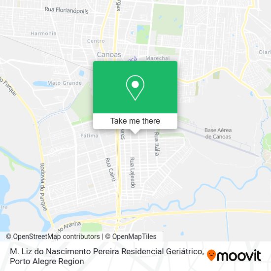 M. Liz do Nascimento Pereira Residencial Geriátrico map