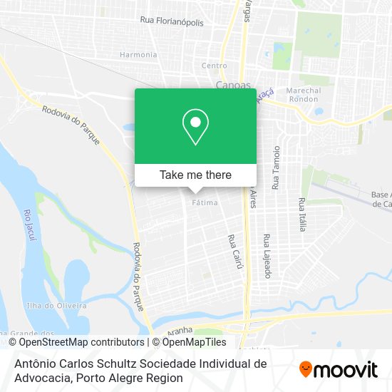 Antônio Carlos Schultz Sociedade Individual de Advocacia map