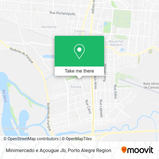 Minimercado e Açougue Jb map