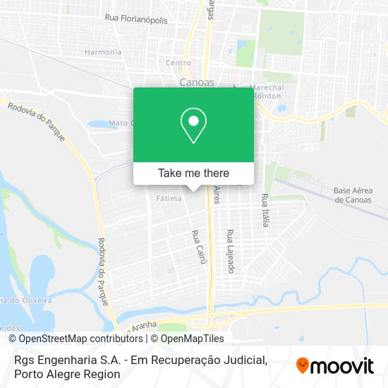 Rgs Engenharia S.A. - Em Recuperação Judicial map
